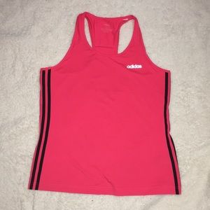 Adidas T-Back 3 Stripe Climalite Tank
